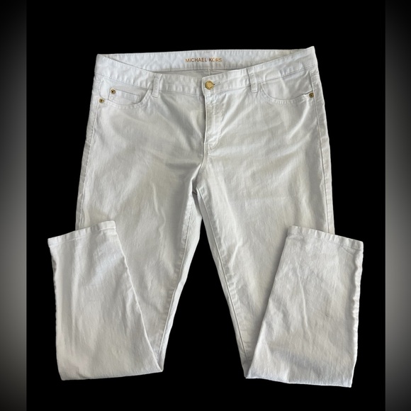 Michael Kors Denim - Michael Kors Women’s white skinny jeans Size 14 - Like New